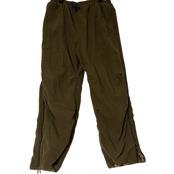 Bear Creek Outfitters Reversible Mossy Oak Camo Pants Heritage Hunting - Picture 10 of 15